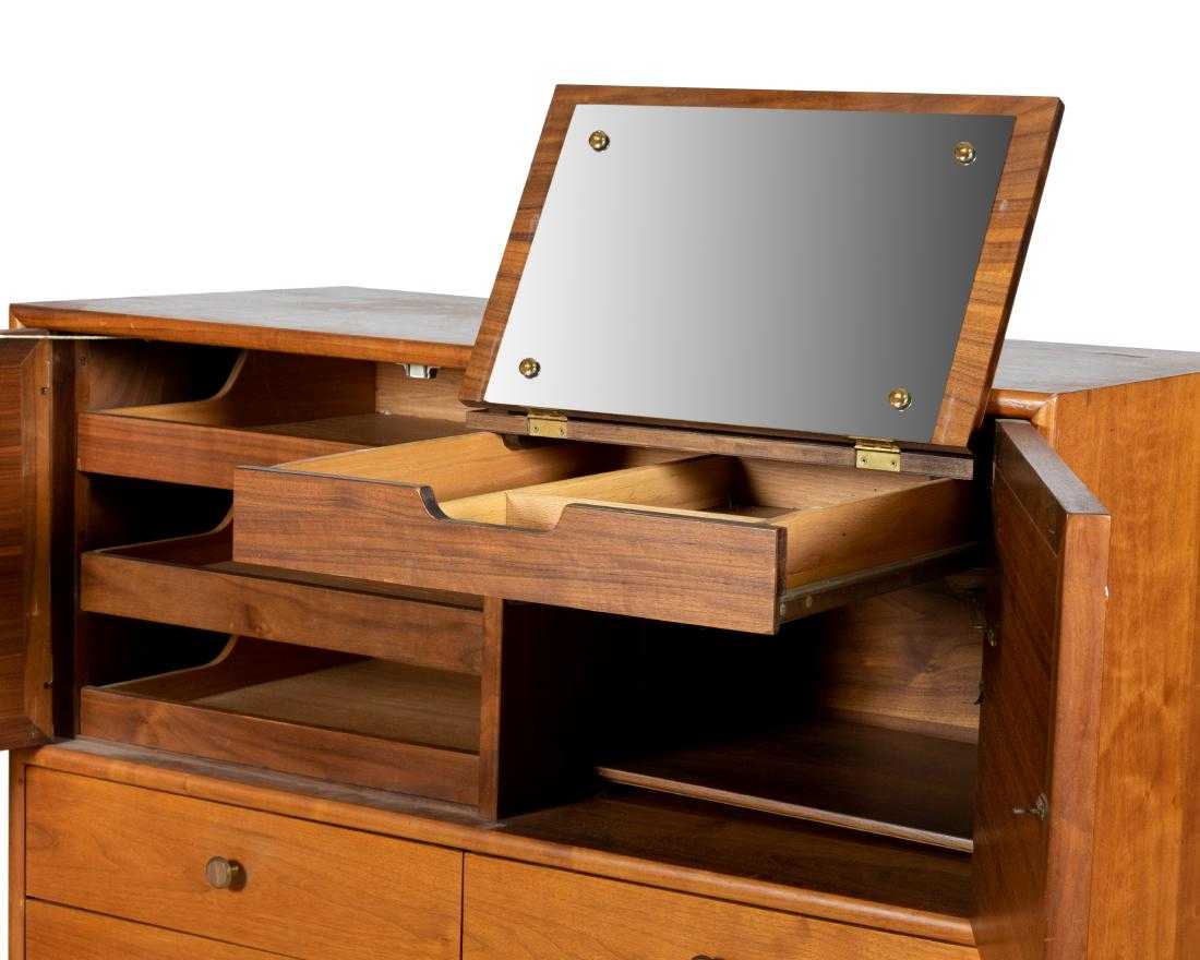Kipp Stewart for Drexel Declaration Mid Century Modern Dresser With Mirror The Spite Haus Kipp Stewart for Drexel Declaration Mid Century Modern Dresser With Mirror The Spite Haus
