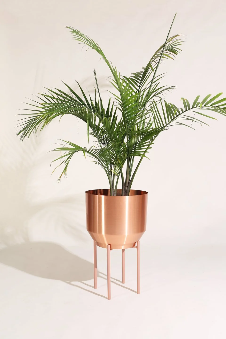 16" inch Steel Planter Stand in Peach for indoor/outdoor use  The Spite  Haus