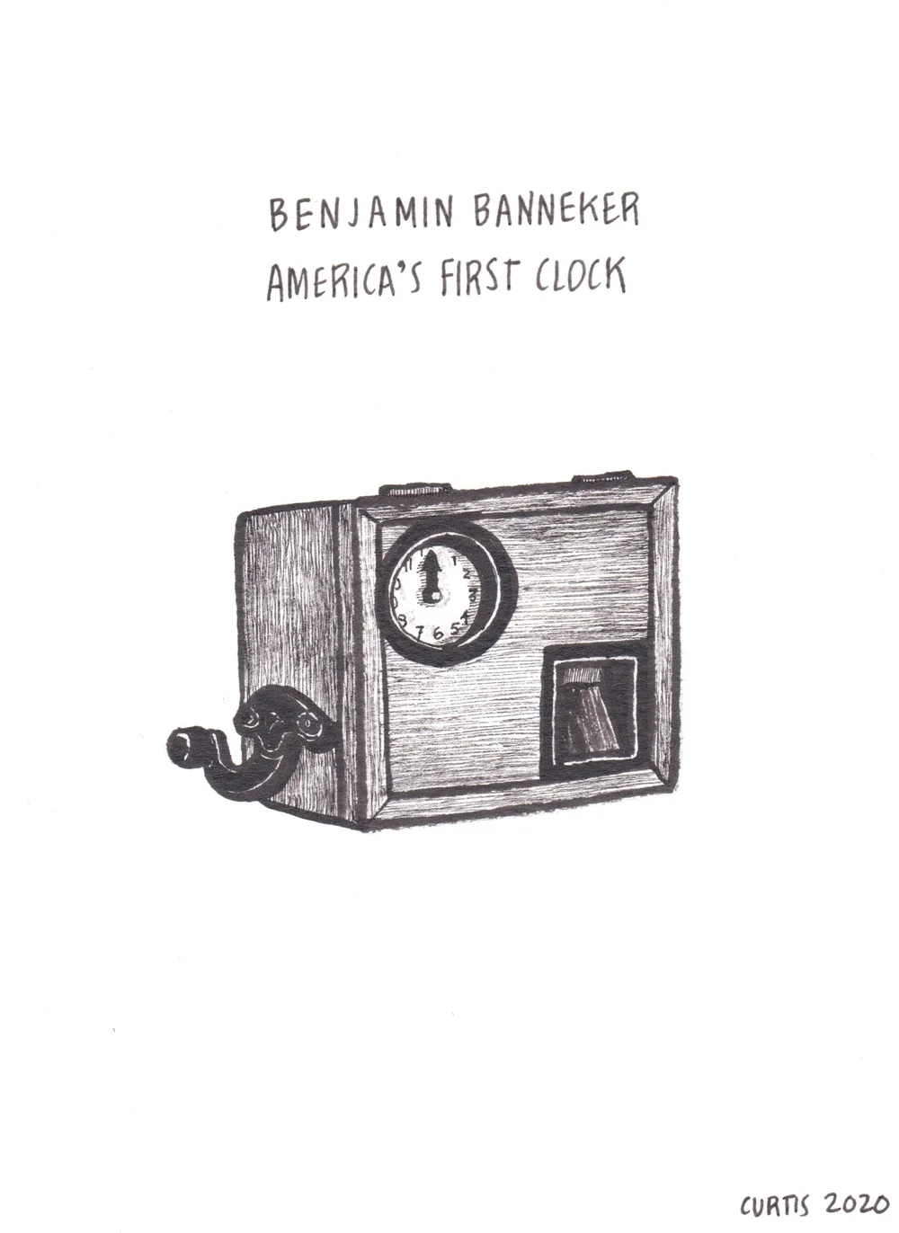 Benjamin Banneker Clock