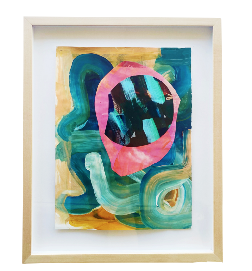K'era Morgan Emotional Labor collage painting