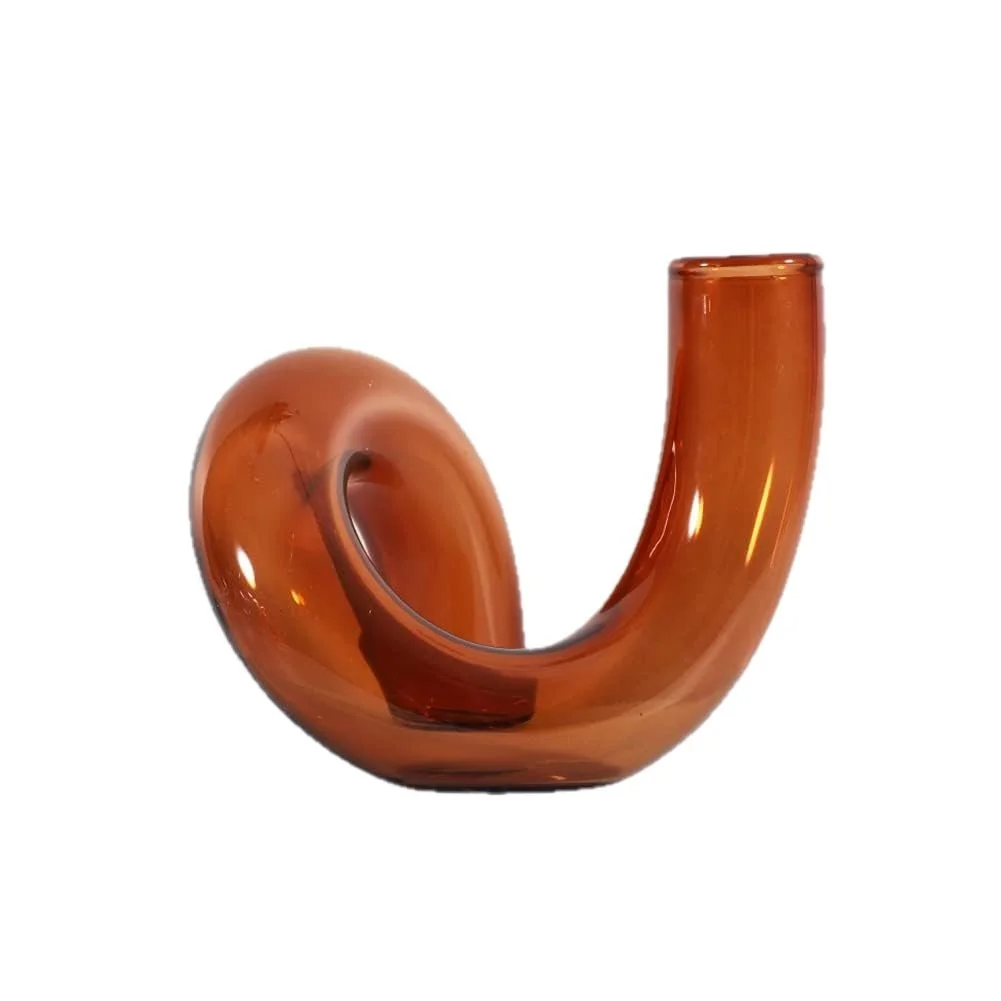 Amber Glass Bud Vase 2.jpeg