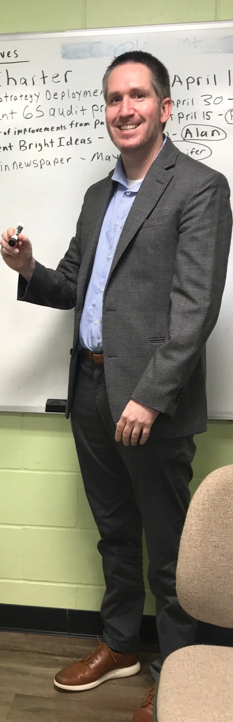 April Lean Objectives and WIP limits at the ARC Nassau