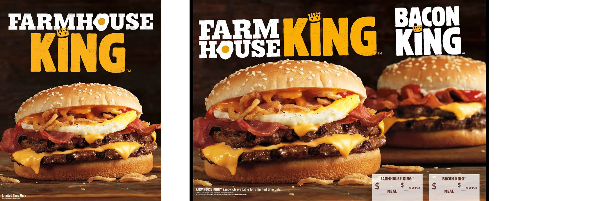  A window static and Drive Thru piece to promote a new product at Burger King. 