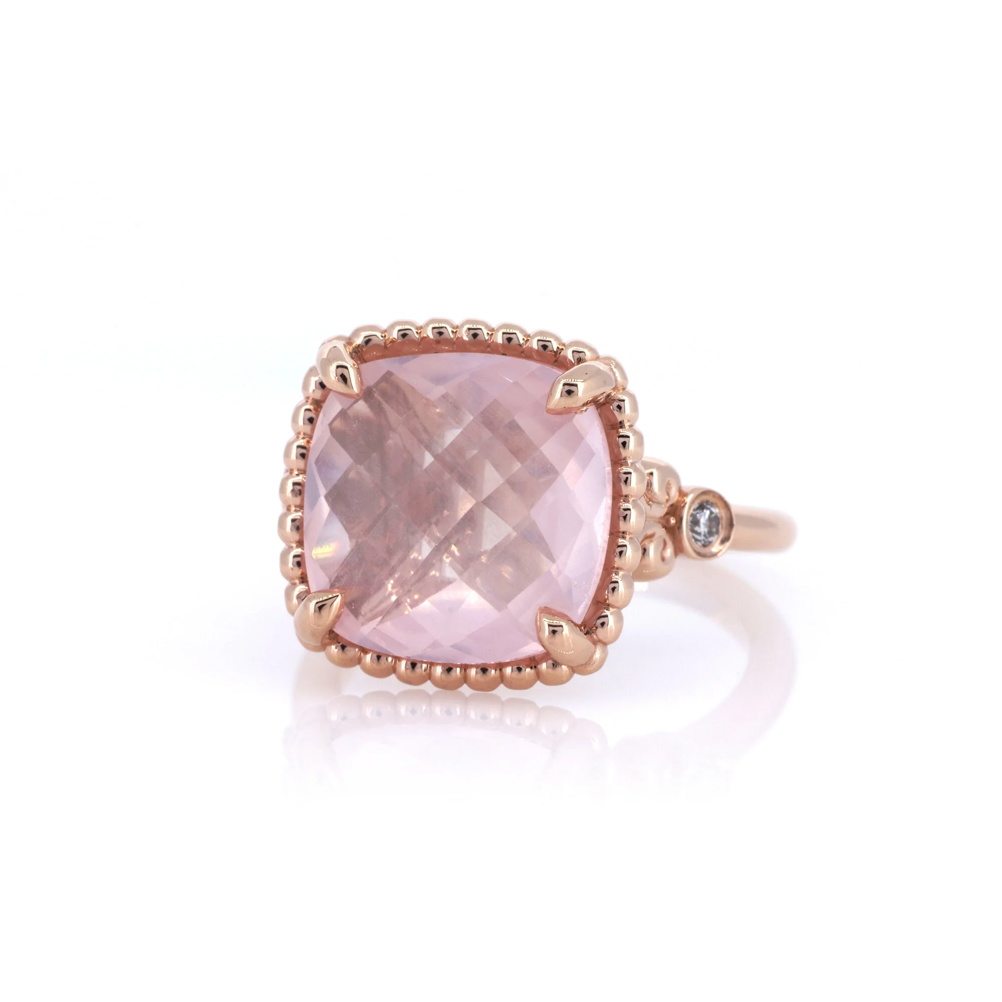 Rose Quartz Ring