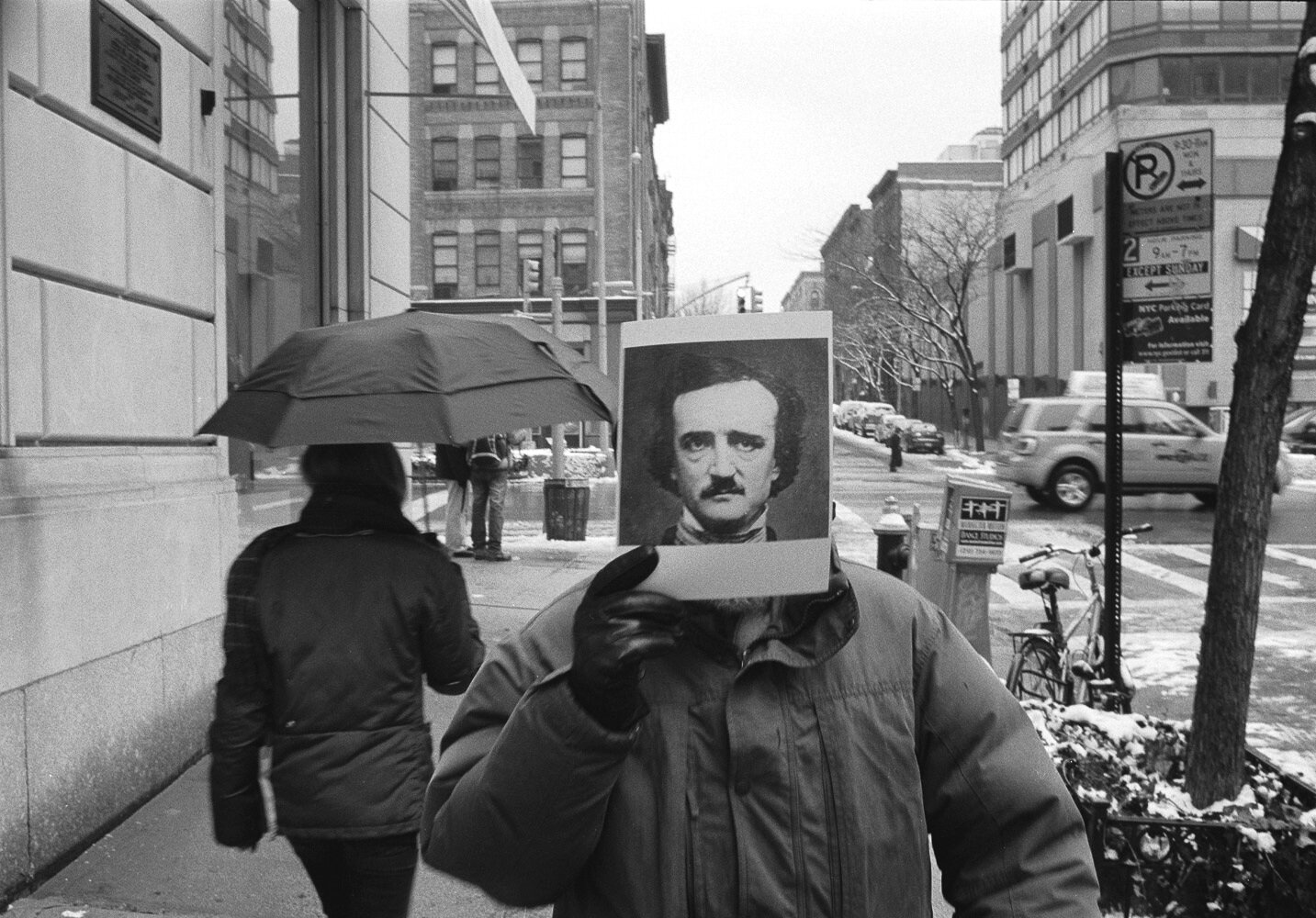 Edgar Allan Poe on Edgar Allan Poe St NYC