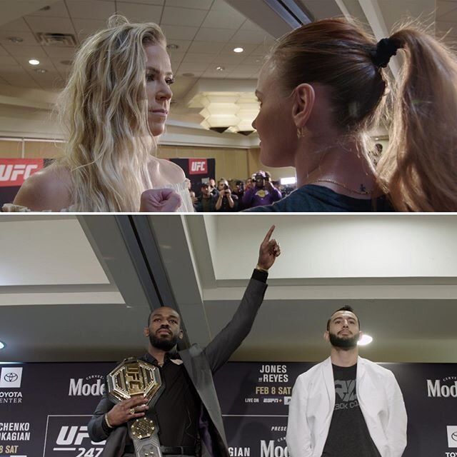 We&rsquo;re back with UFC Embedded! Been filming with @jonnybones @domreyes24 @bulletvalentina @blondefighter all week and releasing cuts! Five episodes are live now on @youtube @espnplus 🔥🔥 One more to go! Check &lsquo;em out ahead of tomorrow nig