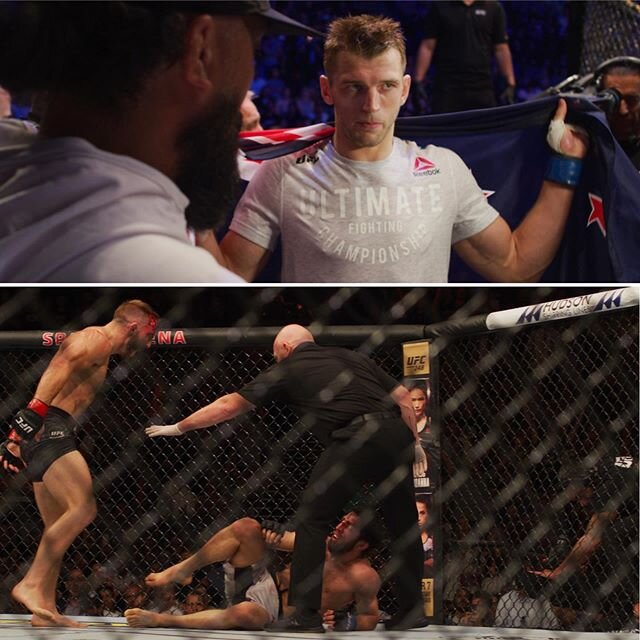 Couple of our grabs from the fights in Auckland this past weekend. Big night for the Kiwis, who went 3/3. We&rsquo;ve got a documentary coming soon... 👊🏻💥 #ufc #auckland #documentary #production #photography #shotonred #r3d #reddigitalcinema #figh