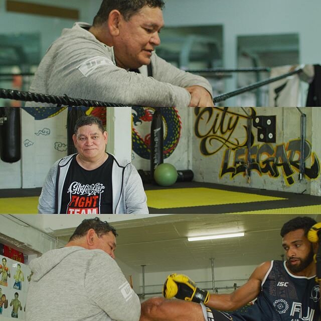 Legendary coach Lolo Heimuli, trainer to Ray Sefo, Mark Hunt, Eugene Bareman and many other legends of the kickboxing and MMA world. Screen grabs from our recent doc shot in NZ. Shot on RED Dragon + Helium and Cooke cine Primes #documentary #producer