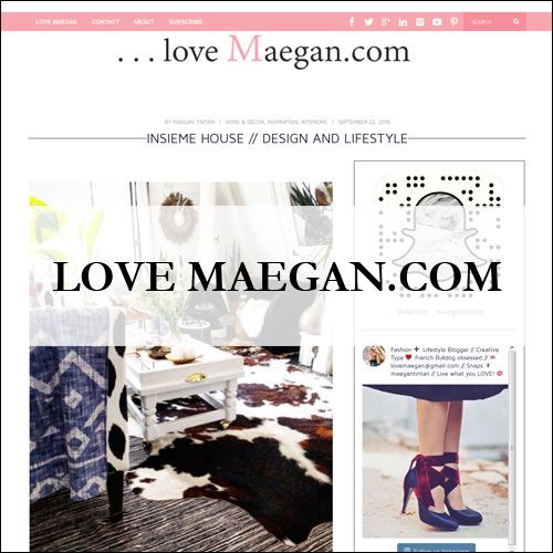 Insiem House - Press - Love Maegan.com