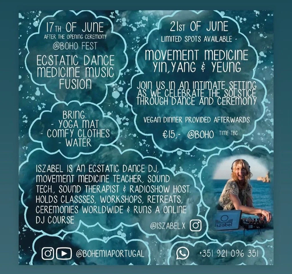 Movement Medicine - BOHO Fest Summer Celebration - Portugal
