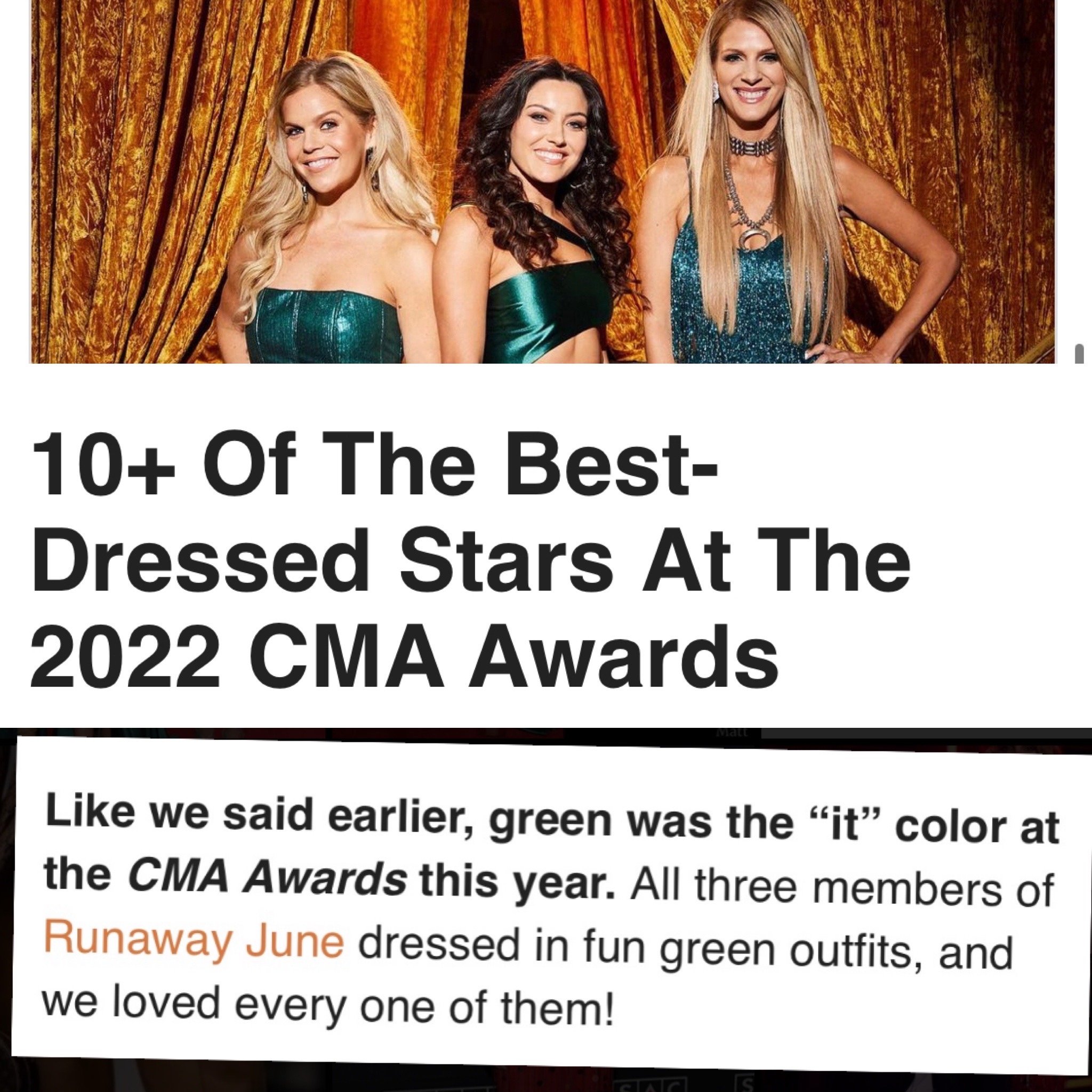 Country Music Family Best Dressed List