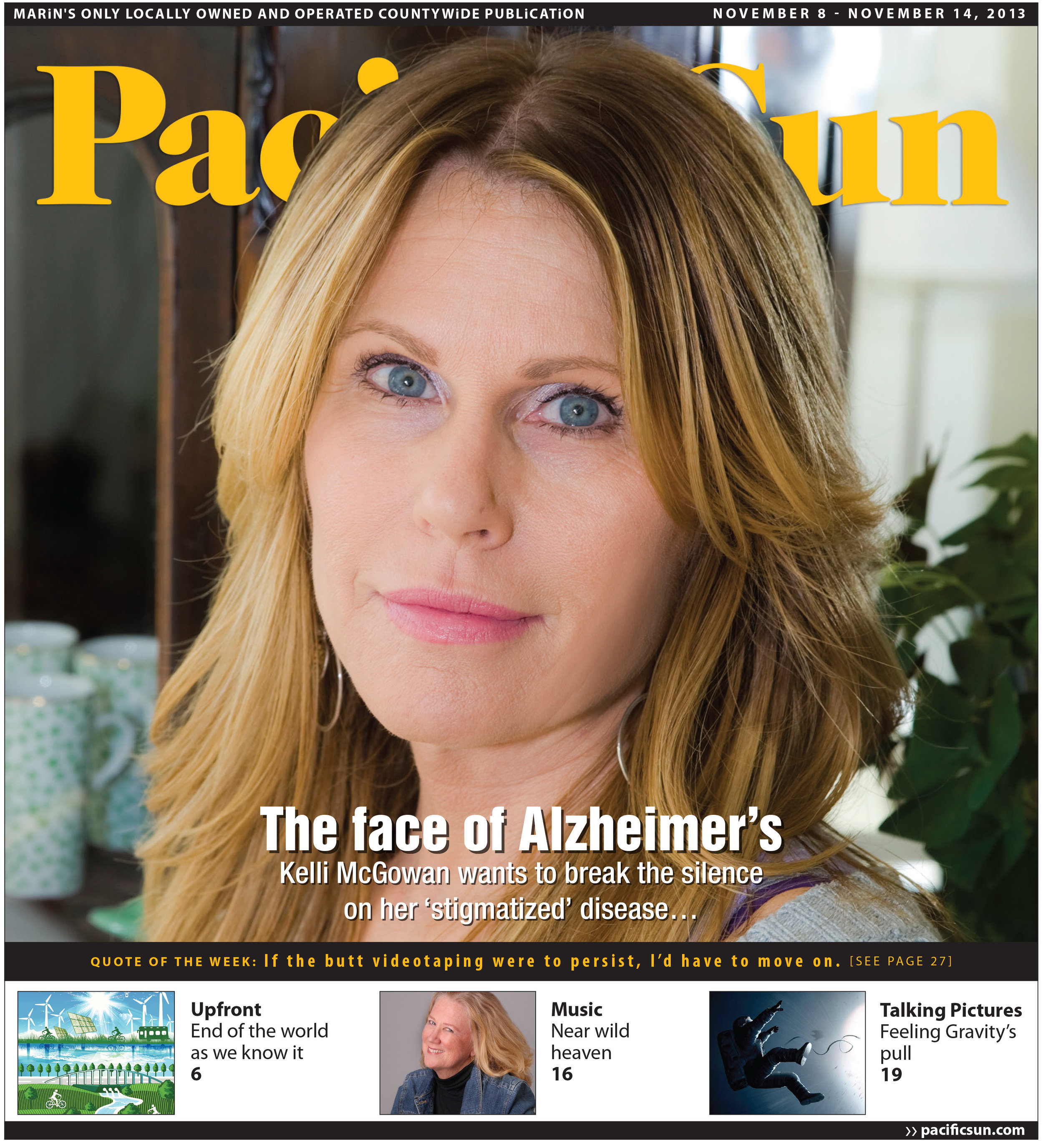 Kelly McCowan, Alzheimer's survivor