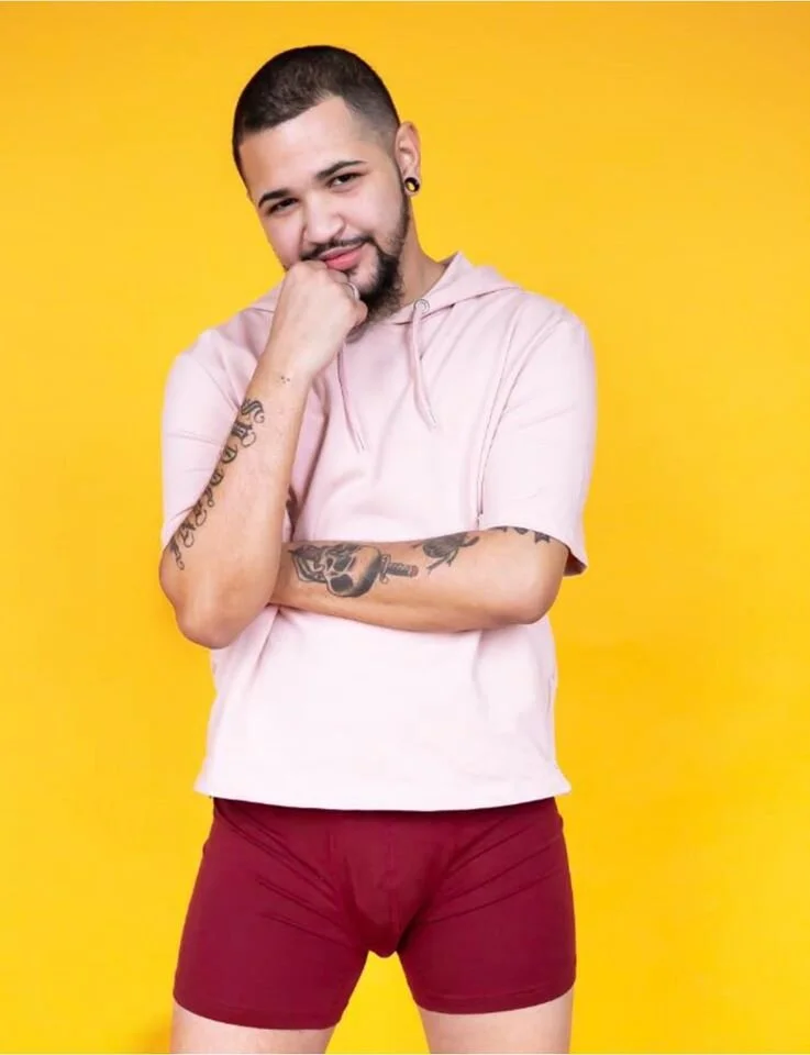 Modeling for  Me Undies