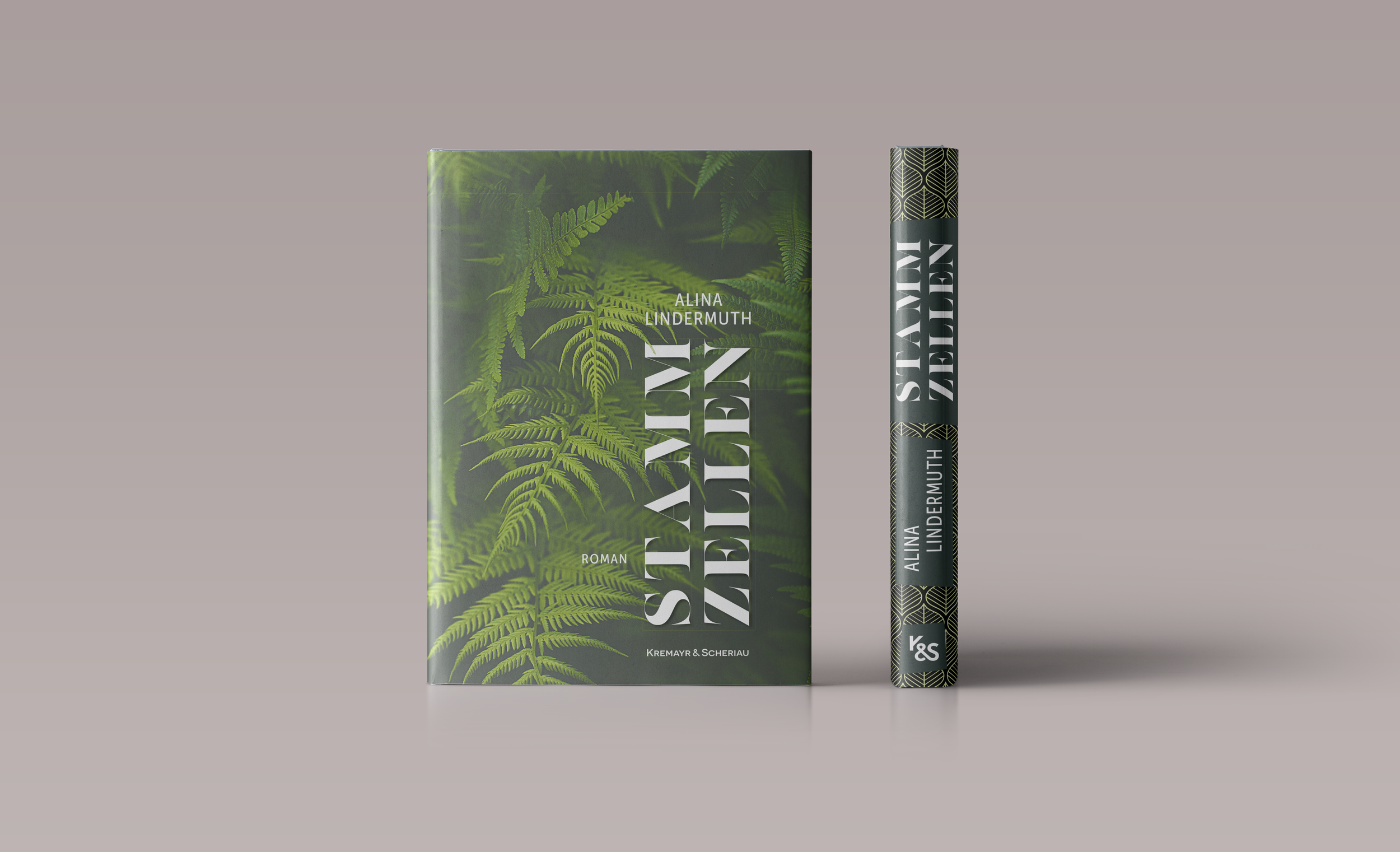 Coverdesign, Vor- und Nachsatz für Alina Lindermuth, Stammzellen erschienen im Verlag Kremayr & Scheriau