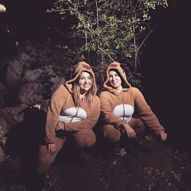 It's that time of year... #TBT
Just a little shout out to the only person I know who is down for not just matching reindeer onesies but also a photo shoot to document! @stephrives 
#merrychristmas #reindeer #rudolph  #tbt