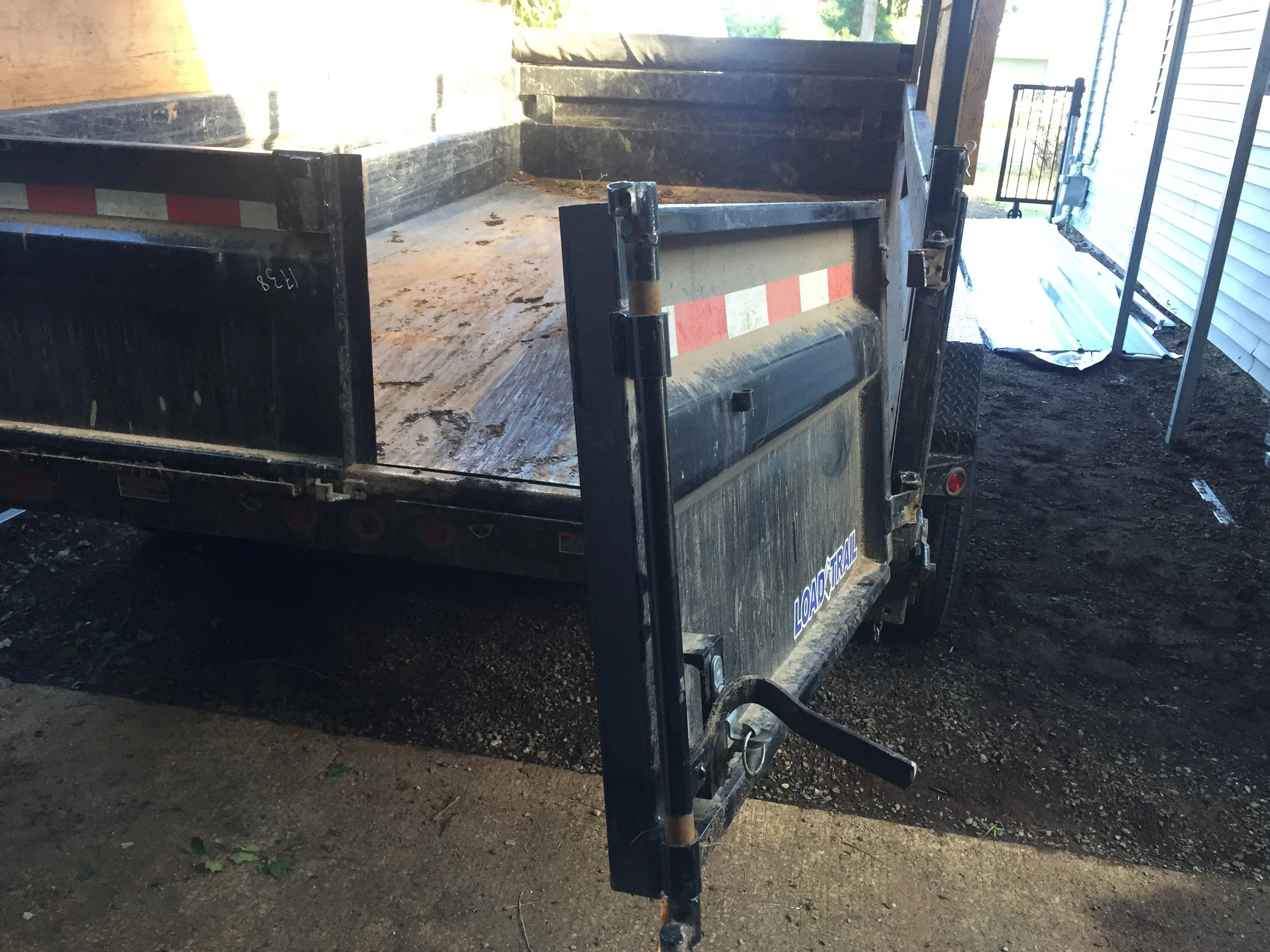 Trailer door repair.JPG