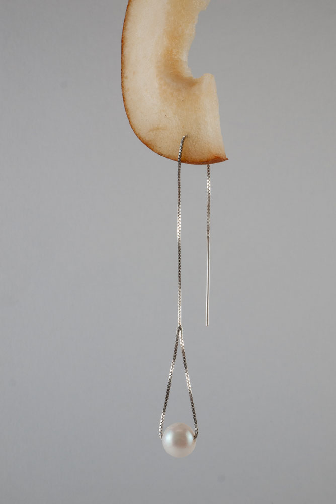 Pearl Threader Earrings