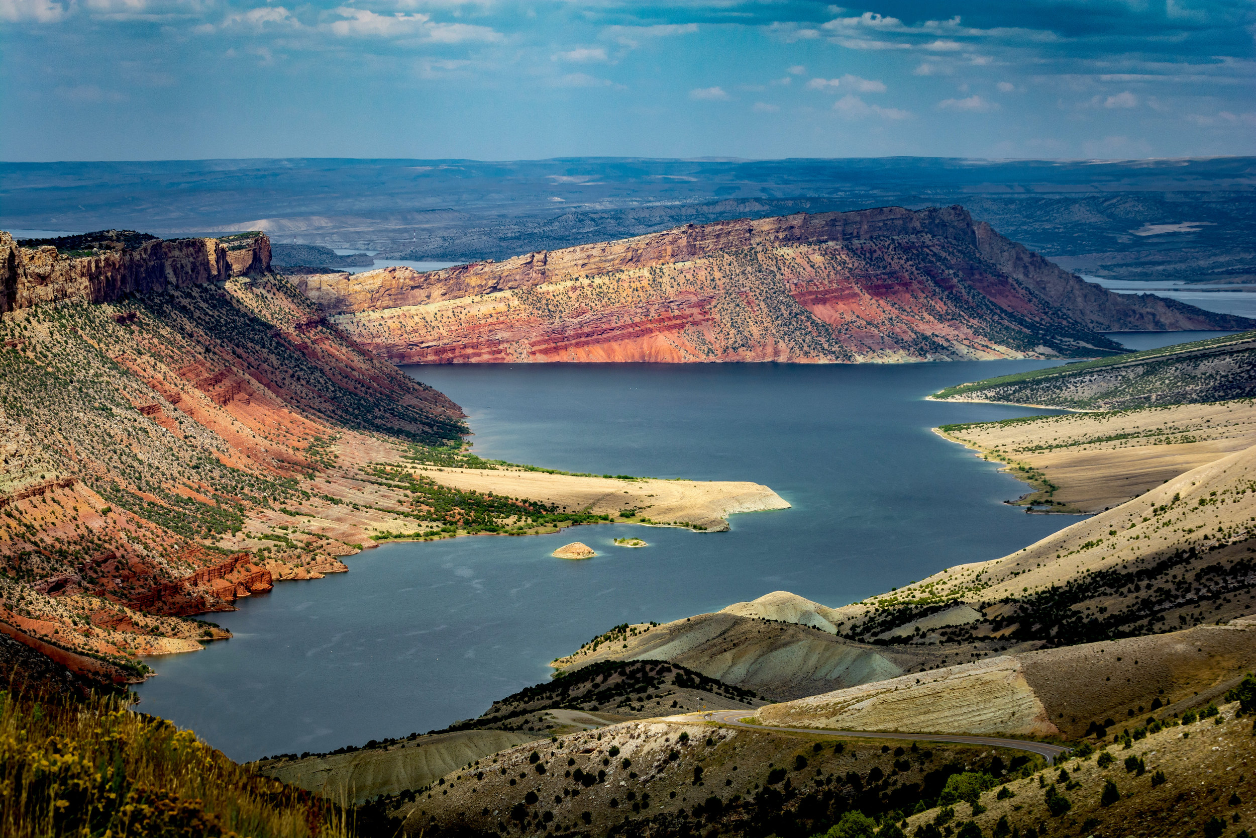 Sun Across Flaming Gorge.jpg
