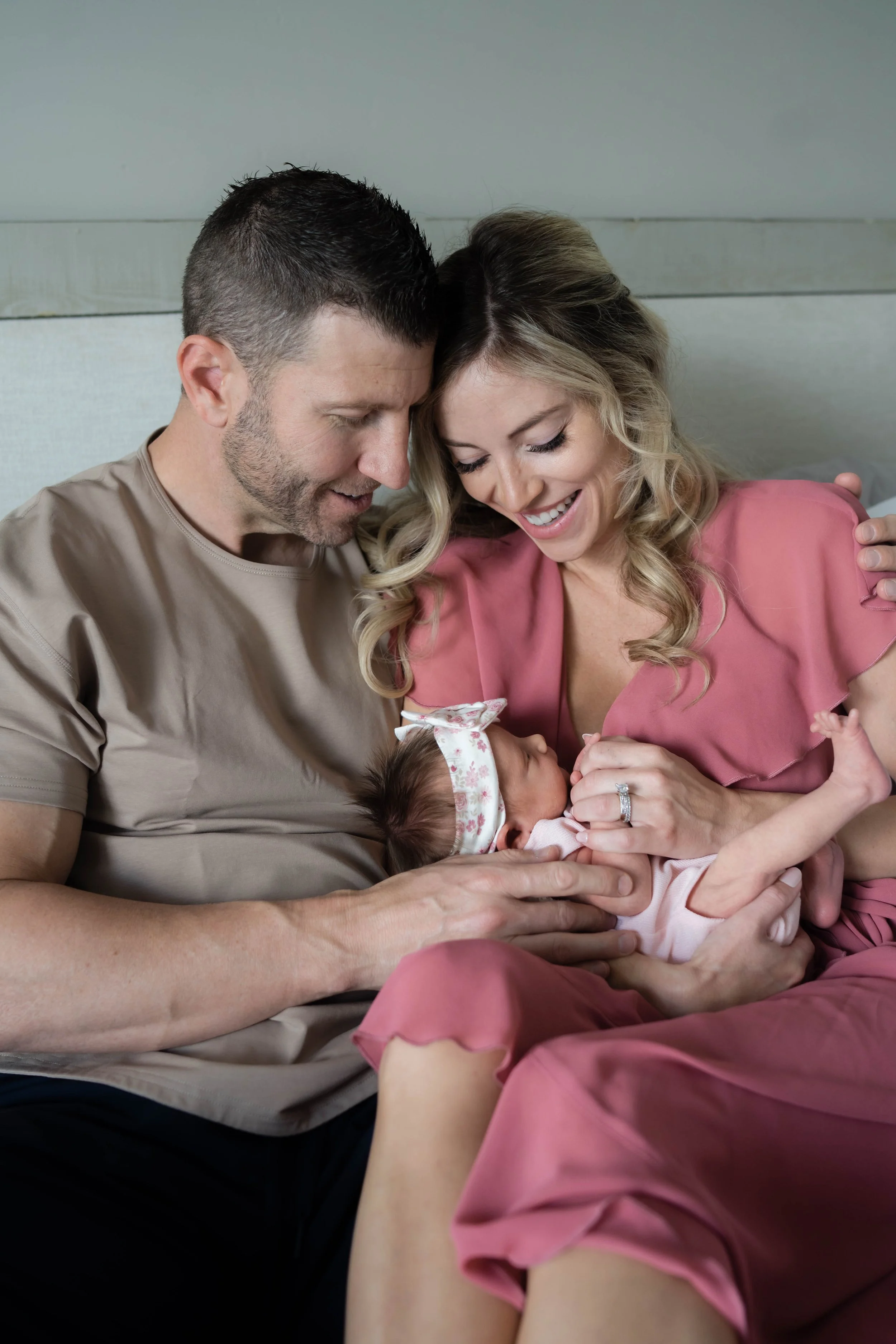 Savannah - In home lifestyle newborn photos