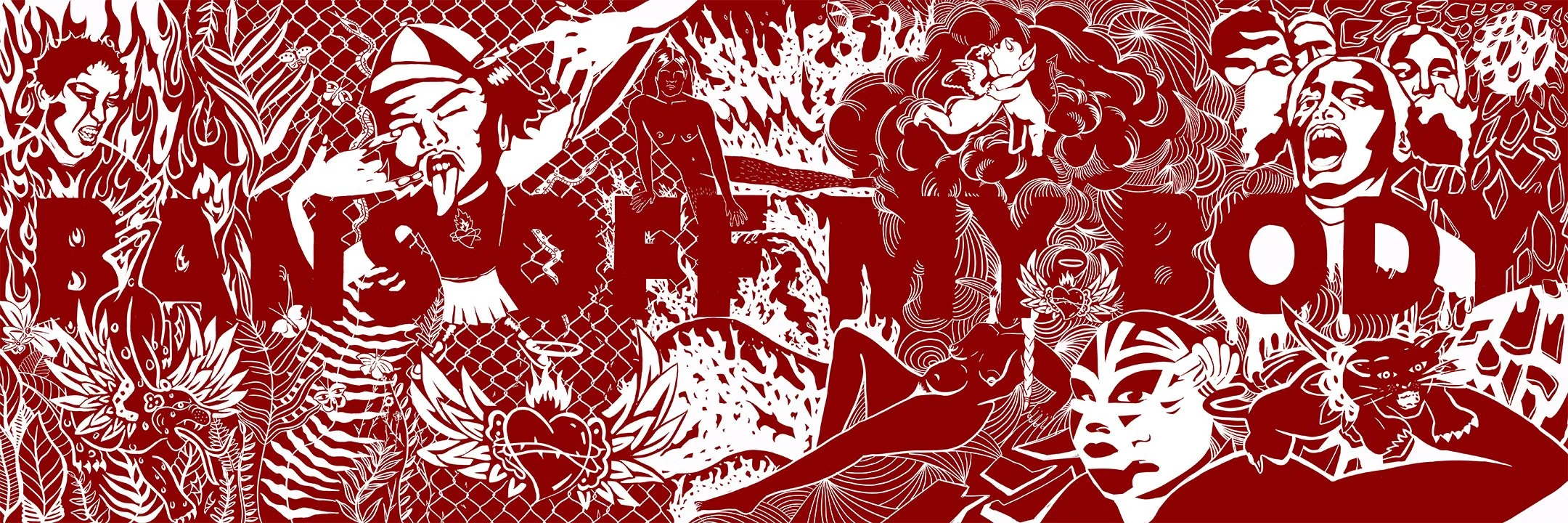 Bans off my Body. in collaboration with Planned Parenthood, 2021