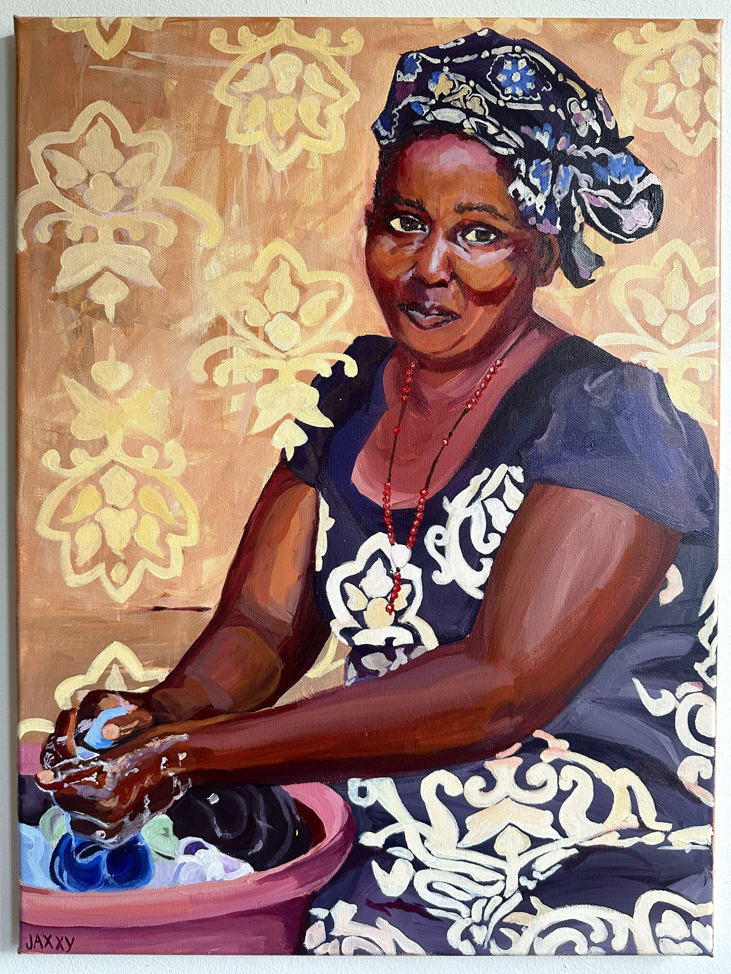 Woman from Mengo Village Painting.JPG