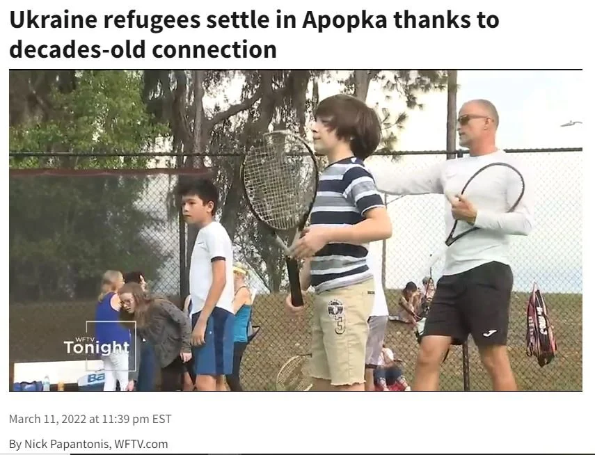 Ukraine refugees settle in Apopka thanks to decades-old connection
