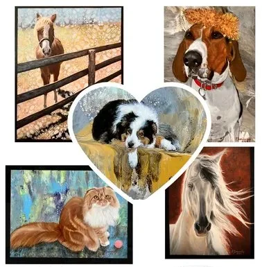 Pet Portrait Painting Party