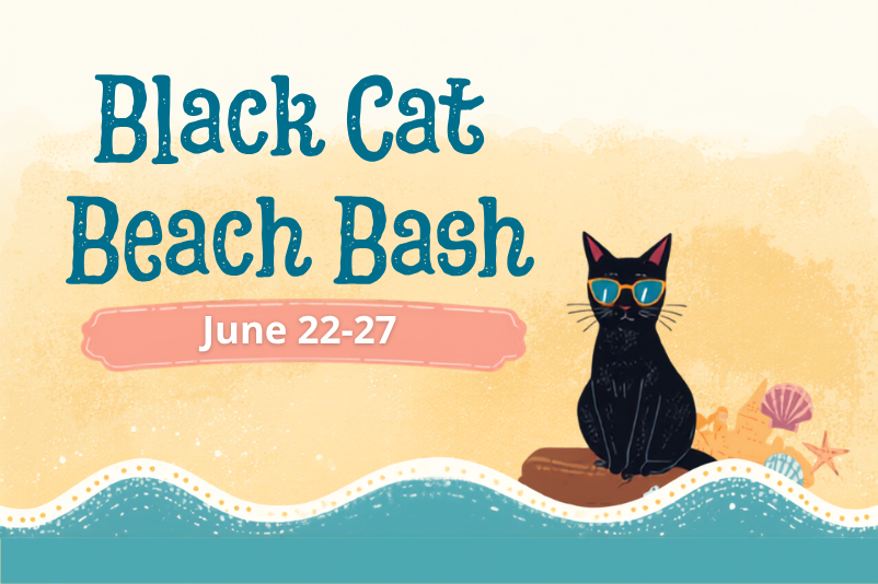Black Cat Beach Bash - Adoptions $50