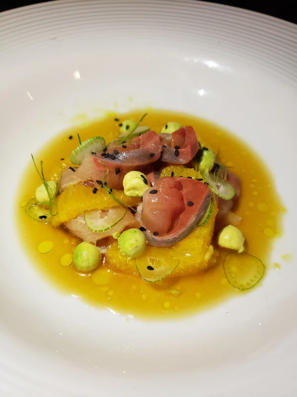 hamachi crudo