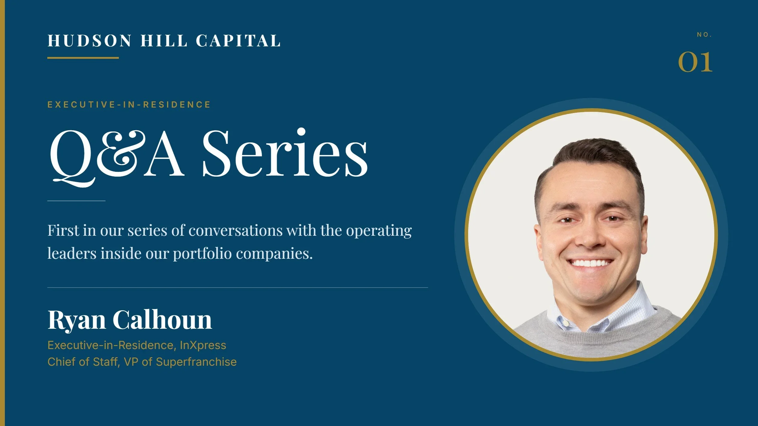 Ryan Calhoun: Transitioning From McKinsey to the Middle Market