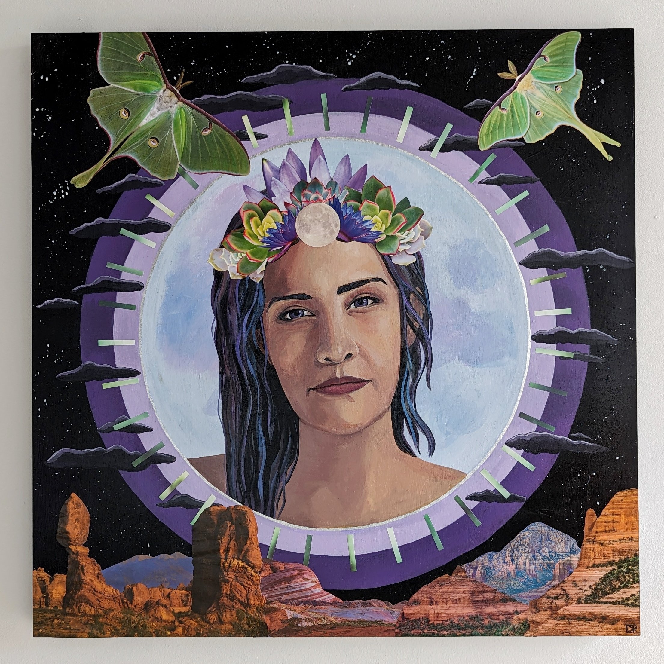 Moon Goddess_30x30_acrylic, collage, silver leaf, and resin on cradled birch wood panel_$2,500 (2).jpeg