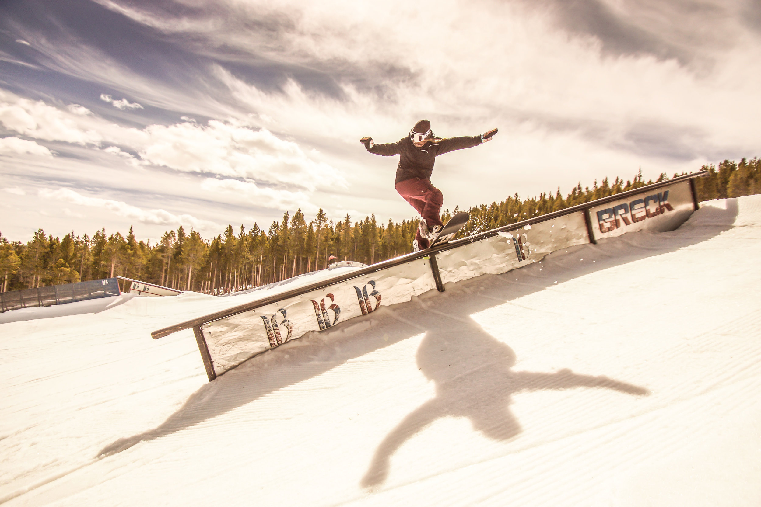 Female Pro Snowboard Photo