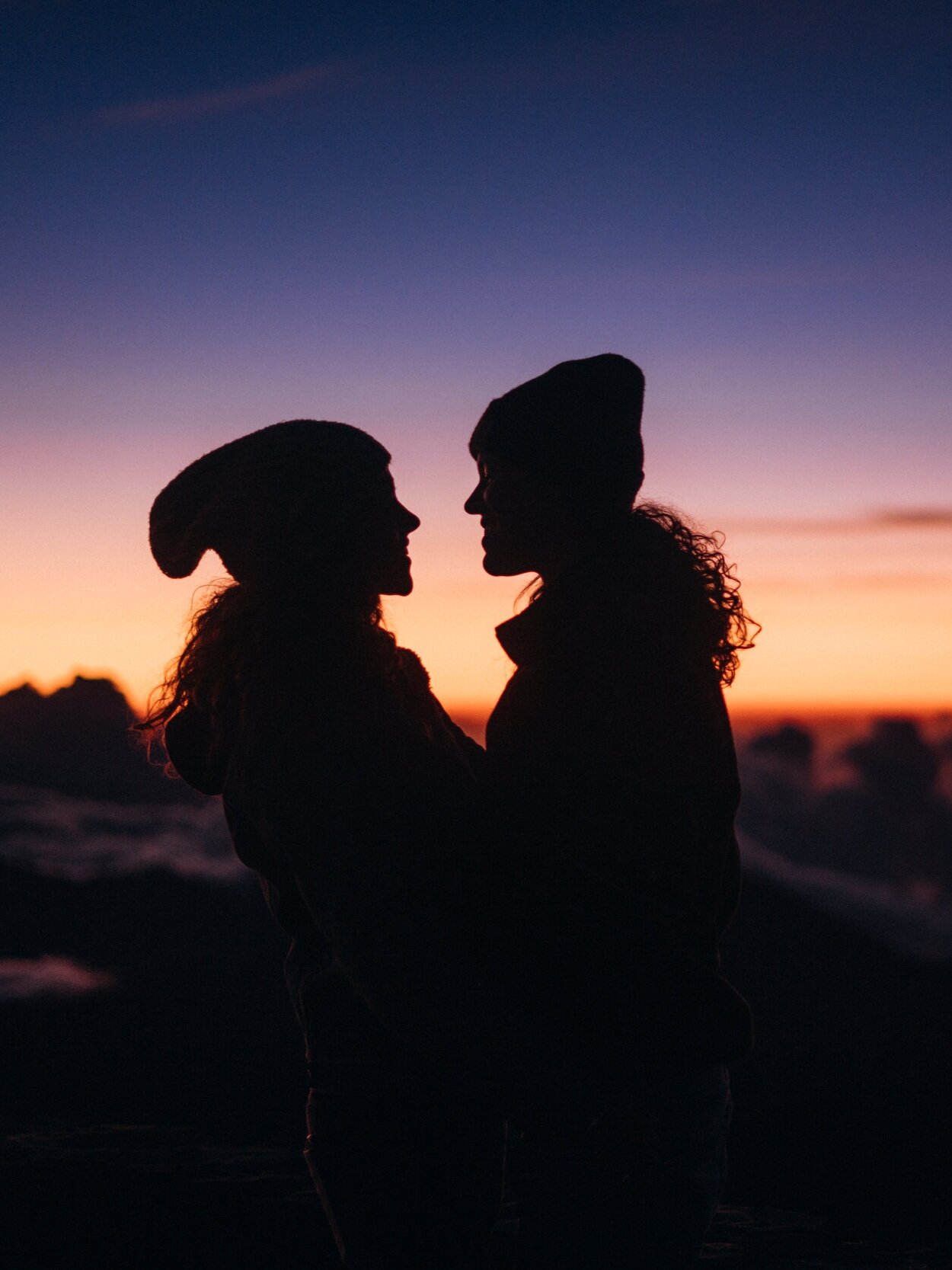 Haleakala Sunrise Couples Photos