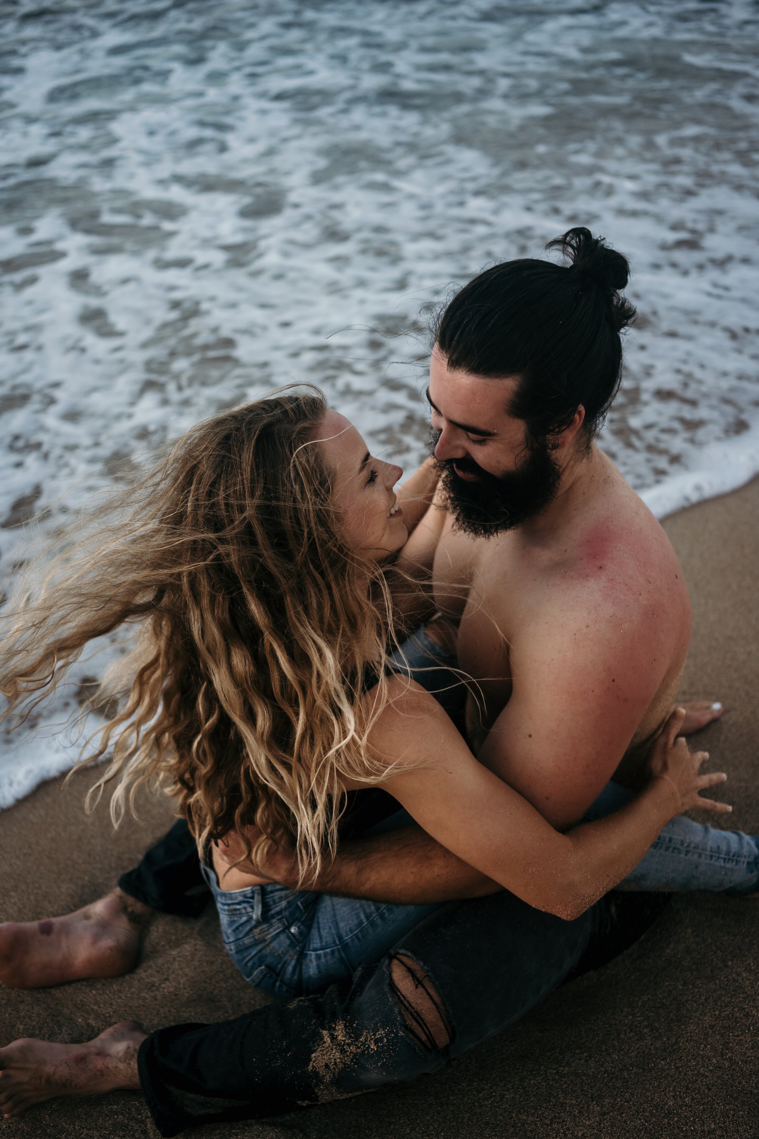 Steamy Honeymoon Couples Photography Maui