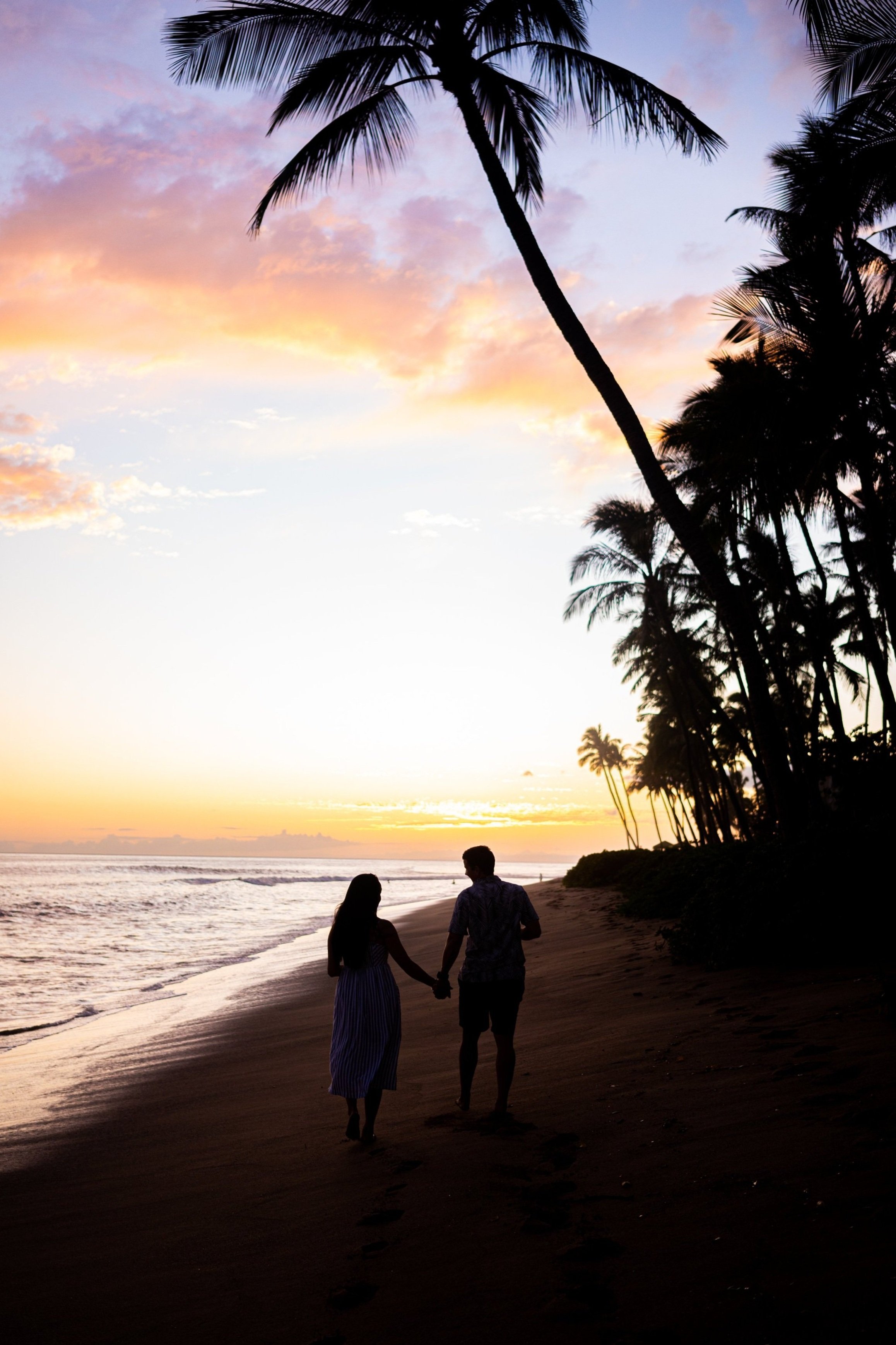 Sunset Couple Photos Maui