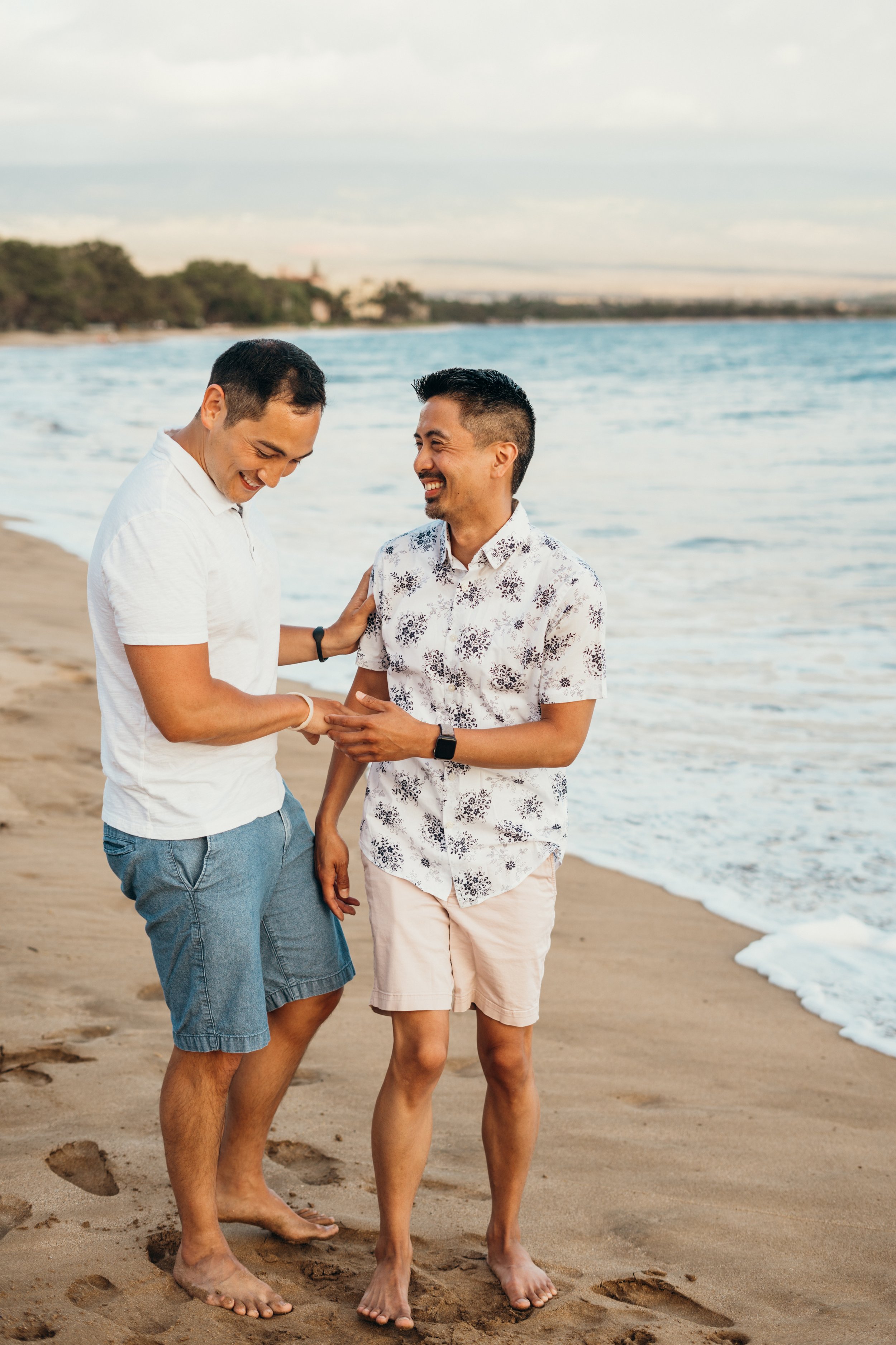 Gay Couple Photography Maui