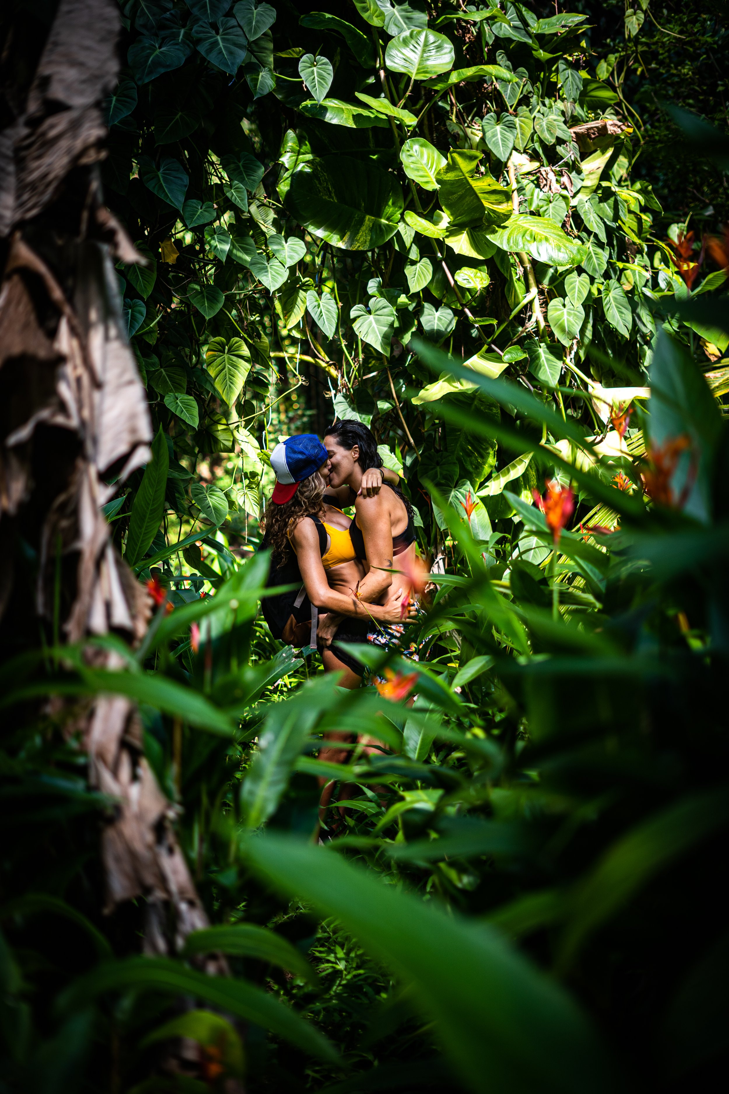 Jungle Couples Photoshoot Maui