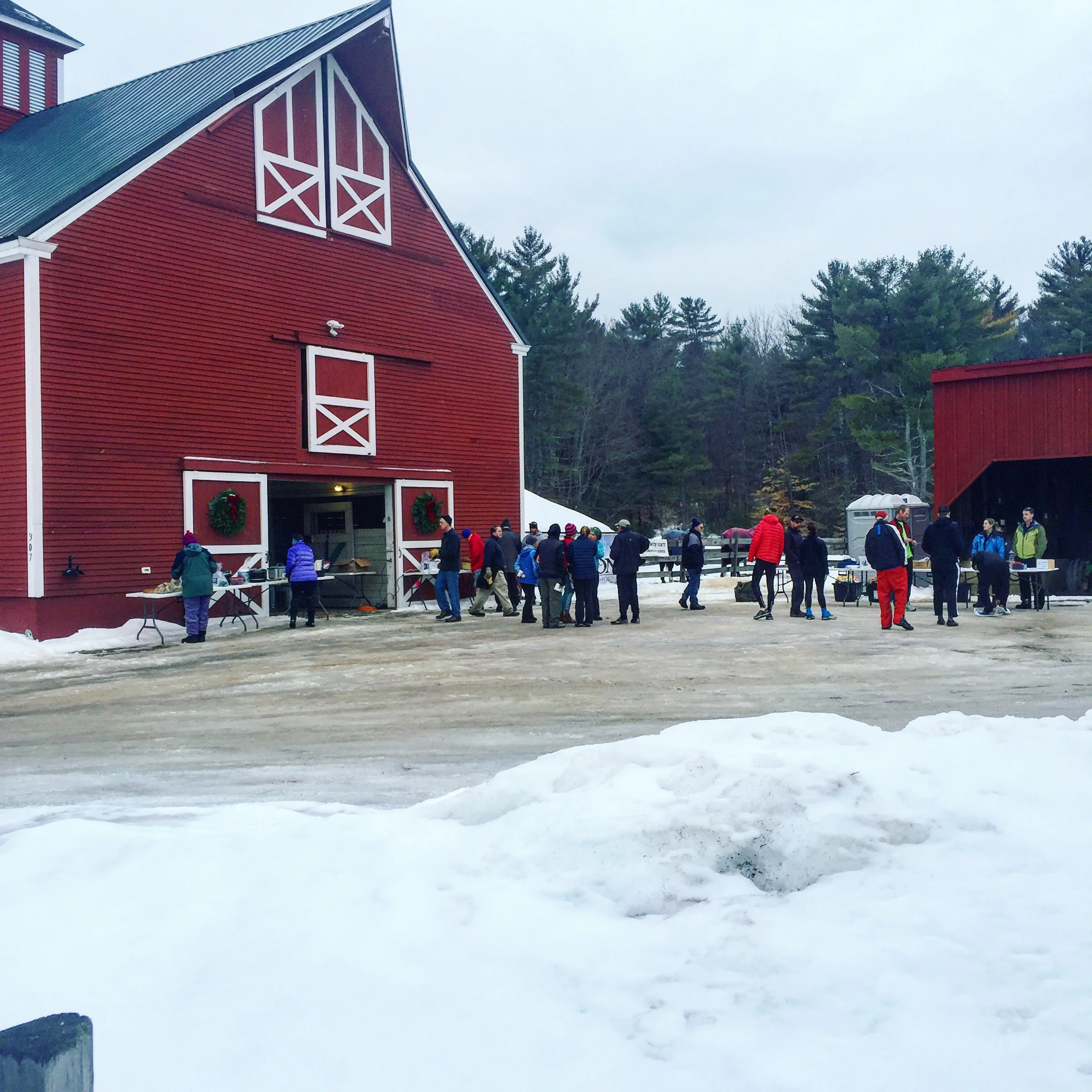 Snowshoe Race Run Far Girl