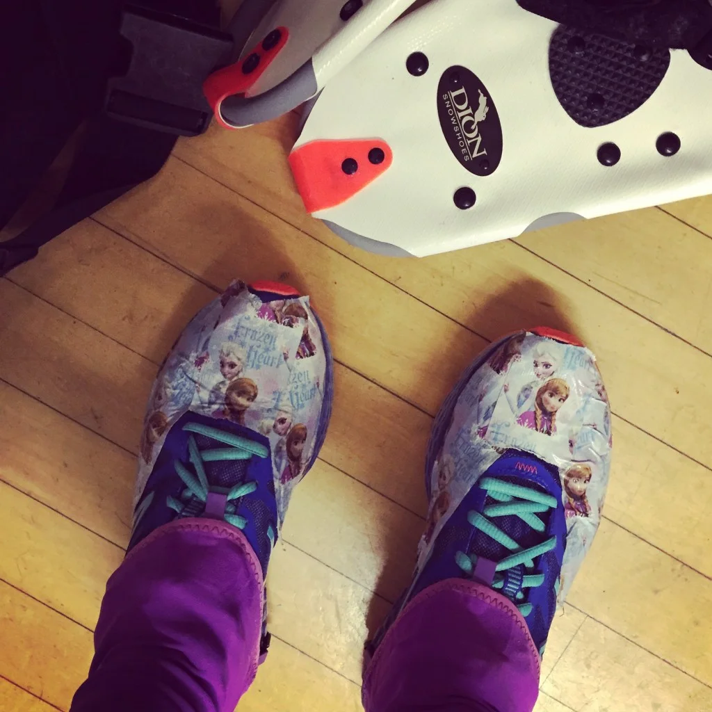snowshoes