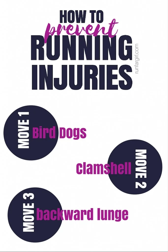Prevent Running Injuries with these three moves. RunFarGirl.com