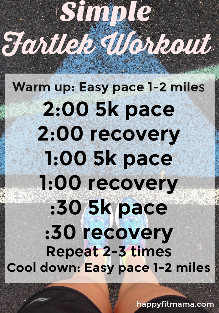 Running Wednesday: My Favorite Pure Speed Workout