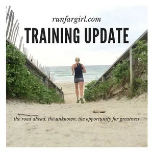 Training Updates: step back weeks and sunrise runs