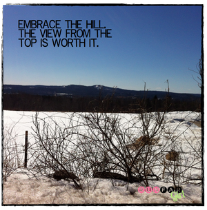 Embrace the Hill