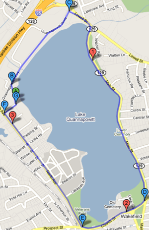 Around the Lake Marathon Recap