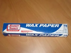 "I give you this wax paper as a sign of my undying love."