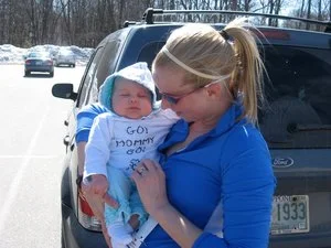 RACE DAY! (with a baby)