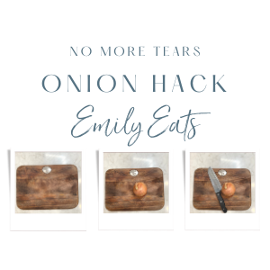 No More Tears: ONION CUTTING HACK