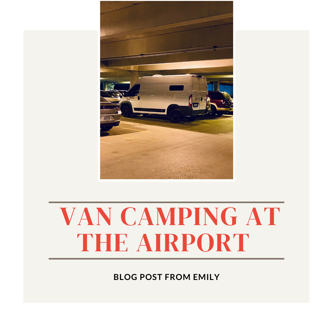 Last night I slept at the AIRPORT.