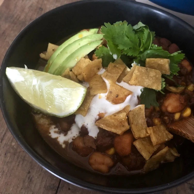 El mejor chili vegano