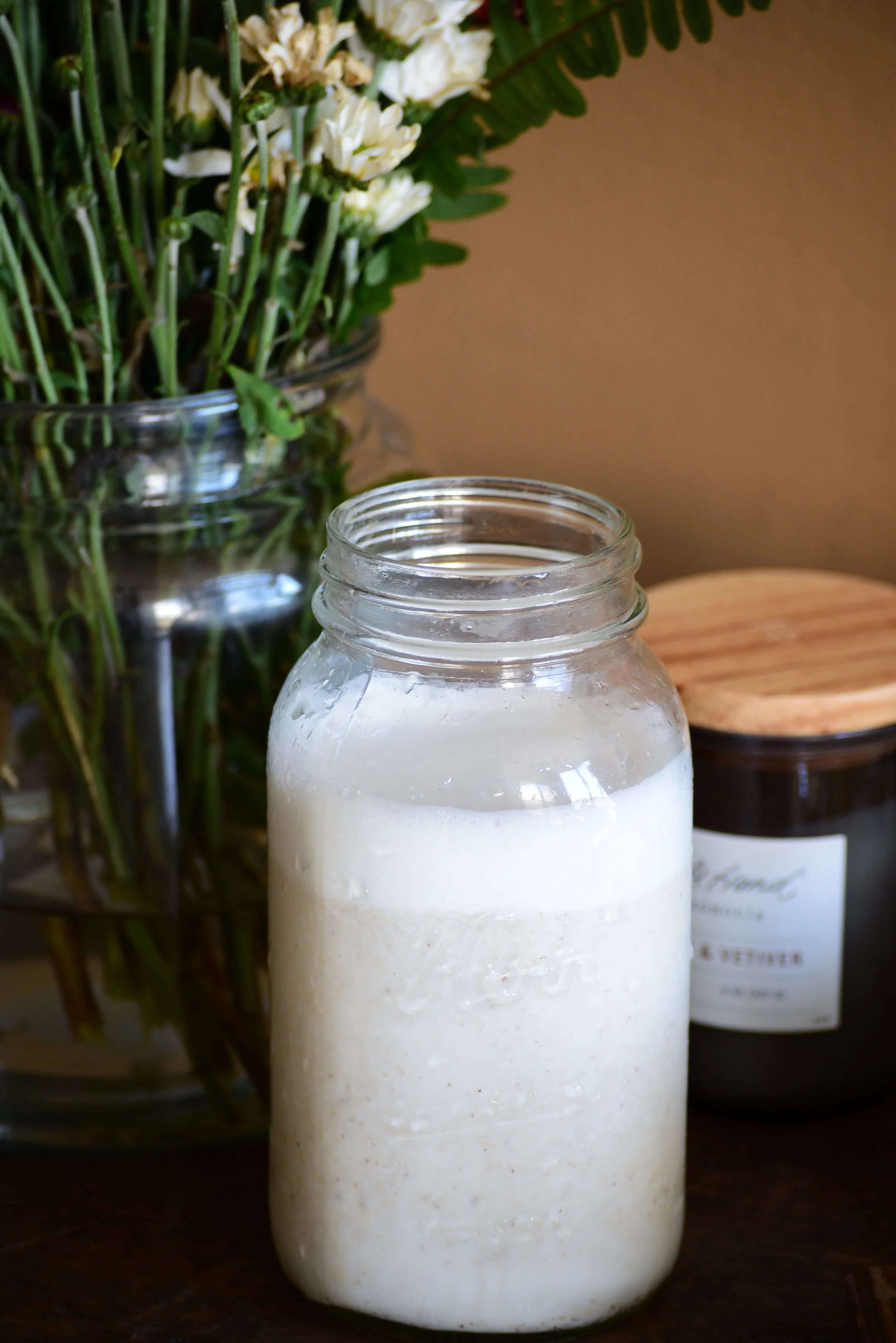 Leche de ajonjolí en 3 simples pasos